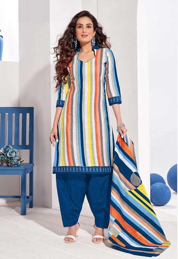 Ganesha Kangana 1 Daily Casual Wear Cotton Printed Dress Material Collection